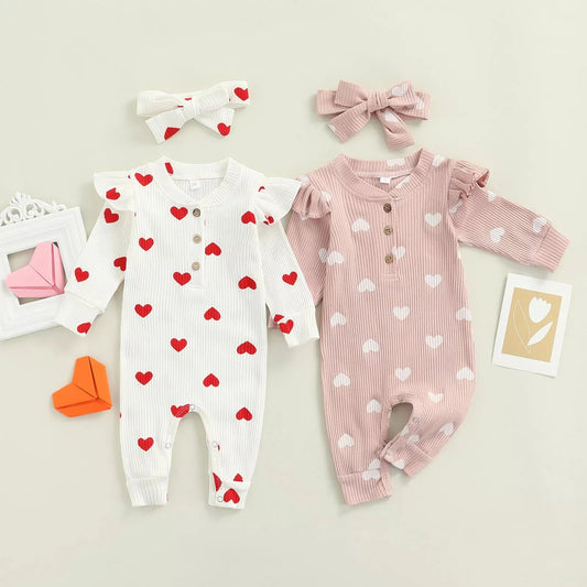 Baby Valentine's Day Jumpsuit