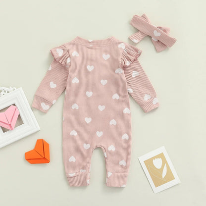 Baby Valentine's Day Jumpsuit