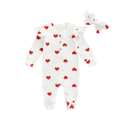 Baby Valentine's Day Jumpsuit