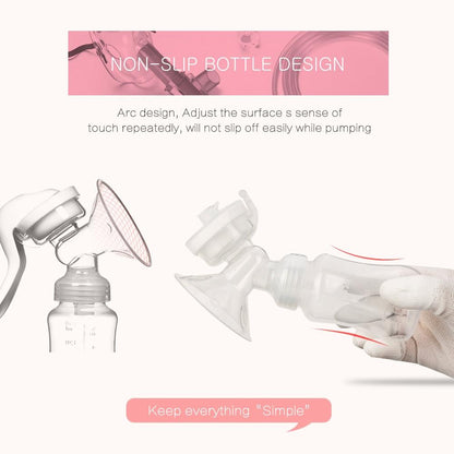 Effortless Manual Breast Feeding Pump