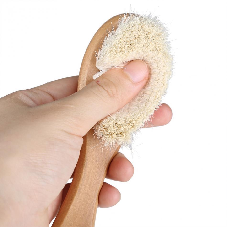 Natural Wool Baby Wooden Brush