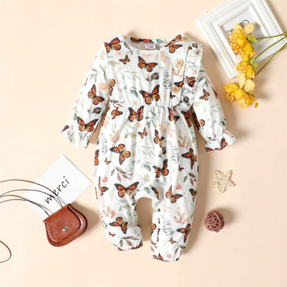 Long-sleeve Jumpsuit Baby Romper