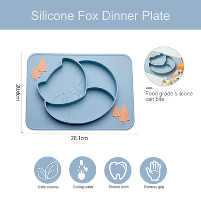 Silicone Baby Dining Plate