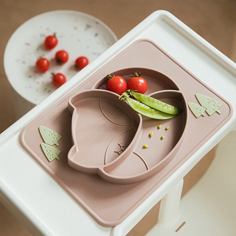 Silicone Baby Dining Plate