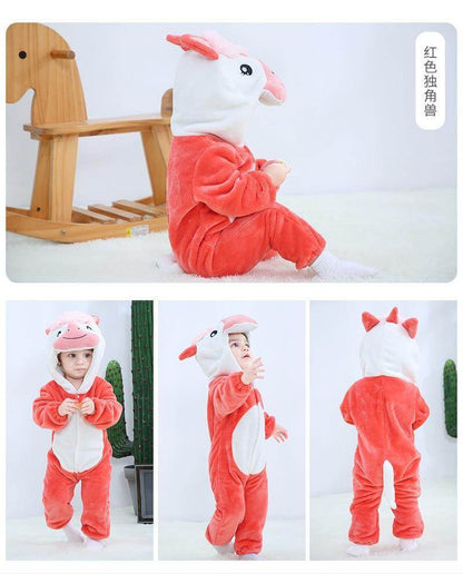 Soft Baby Animal Romper