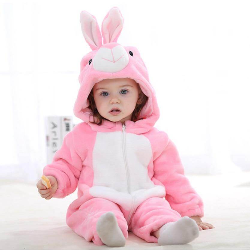 Soft Baby Animal Romper