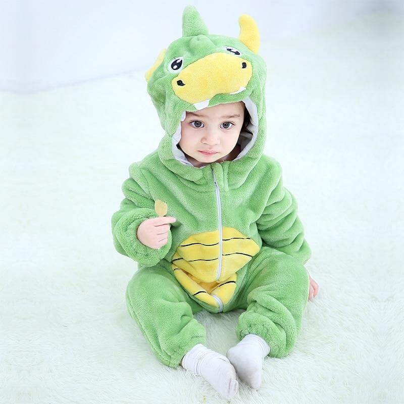 Soft Baby Animal Romper