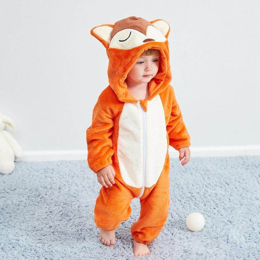 Soft Baby Animal Romper