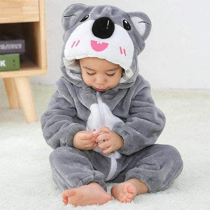 Soft Baby Animal Romper