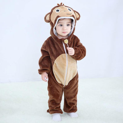 Soft Baby Animal Romper