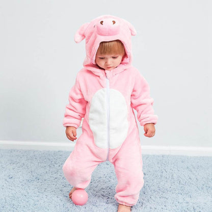 Soft Baby Animal Romper