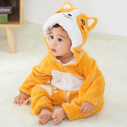 Soft Baby Animal Romper