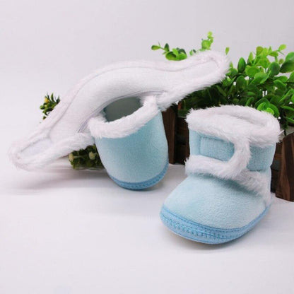 Soft Sole Fur Snow Booties