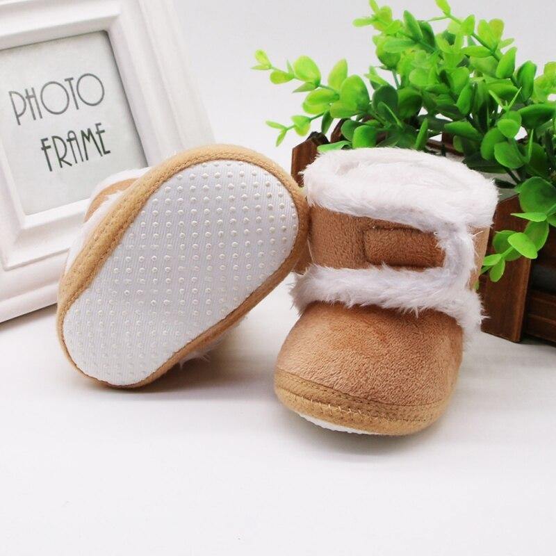 Soft Sole Fur Snow Booties