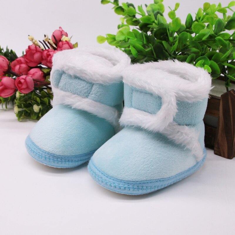 Soft Sole Fur Snow Booties