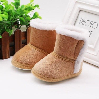 Soft Sole Fur Snow Booties