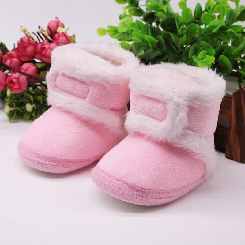 Soft Sole Fur Snow Booties