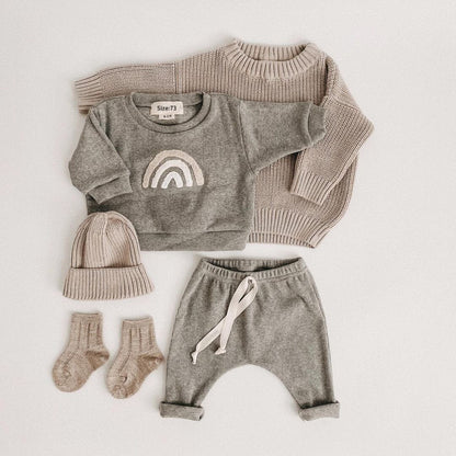 Baby Long-Sleeved Sweatshirts Pants