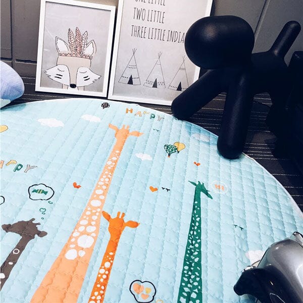 Tall Giraffes Baby Play Mat