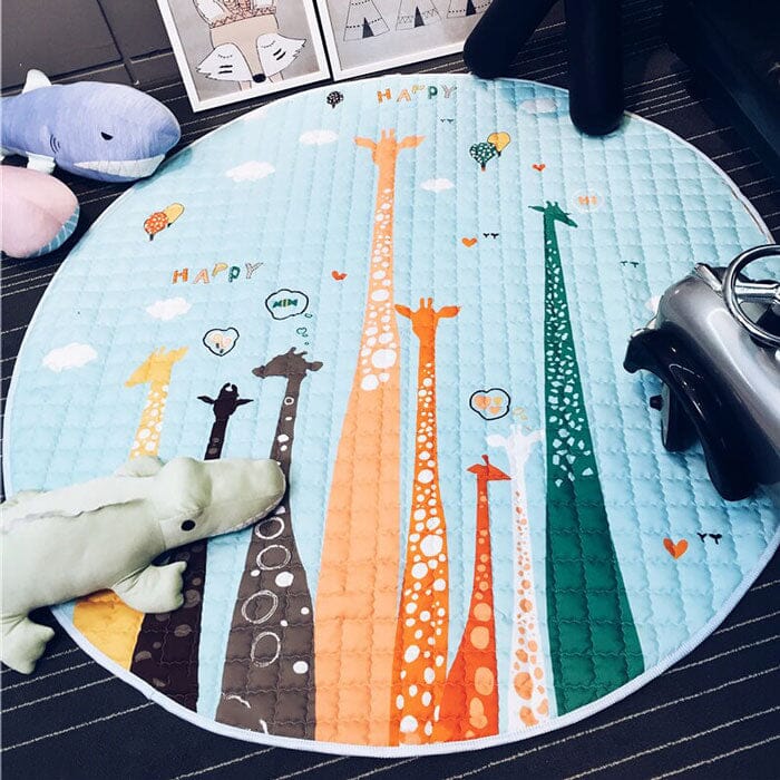 Tall Giraffes Baby Play Mat