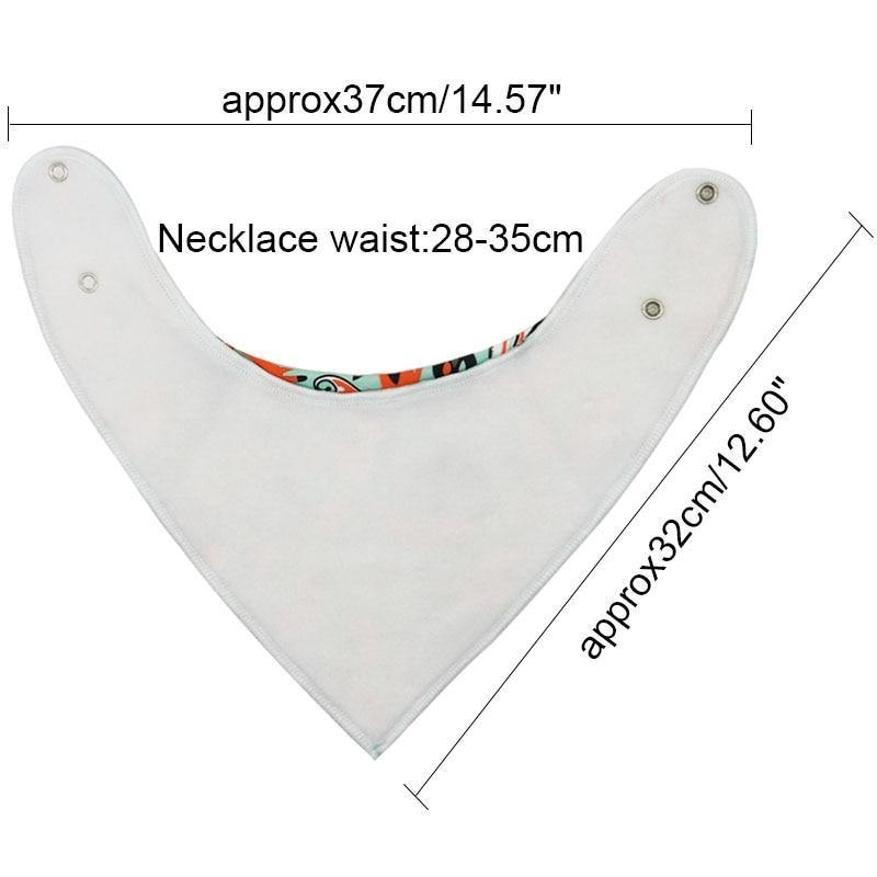 Triangle Scarf Cotton Baby Bibs