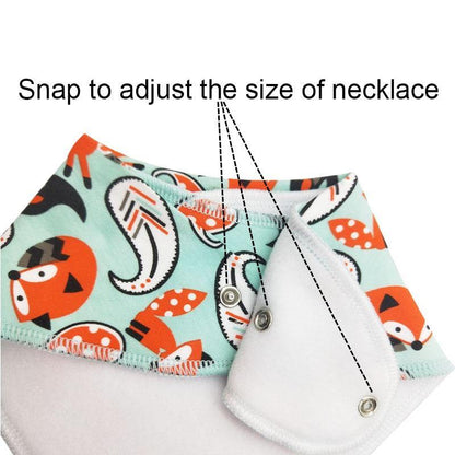 Triangle Scarf Cotton Baby Bibs