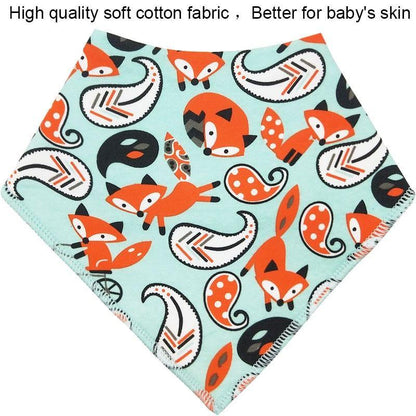 Triangle Scarf Cotton Baby Bibs