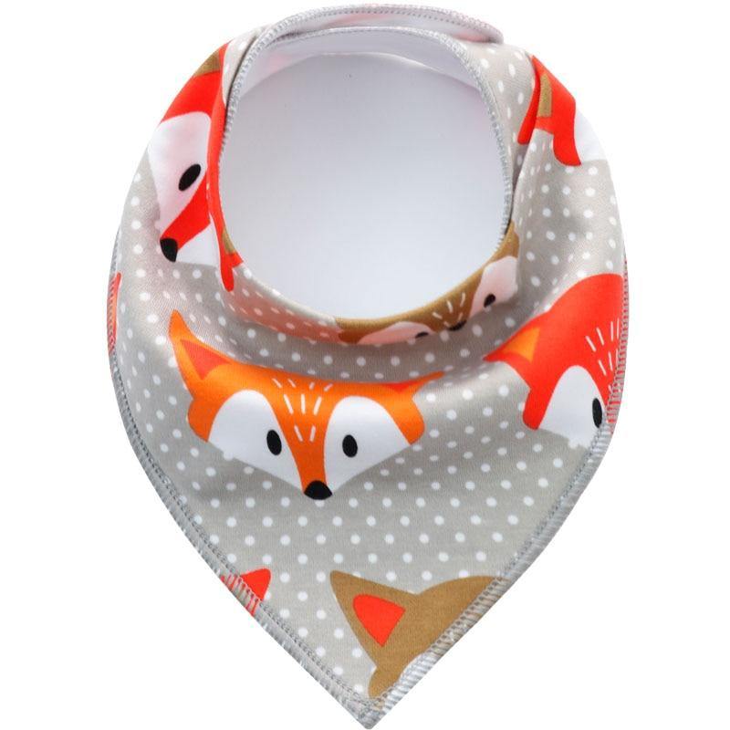 Triangle Scarf Cotton Baby Bibs