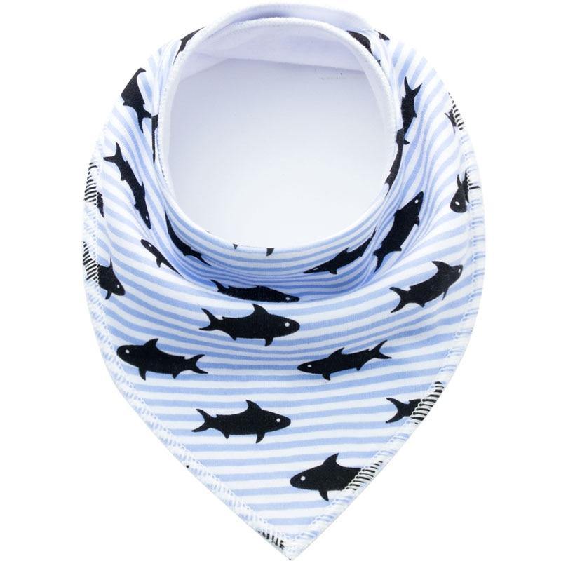 Triangle Scarf Cotton Baby Bibs