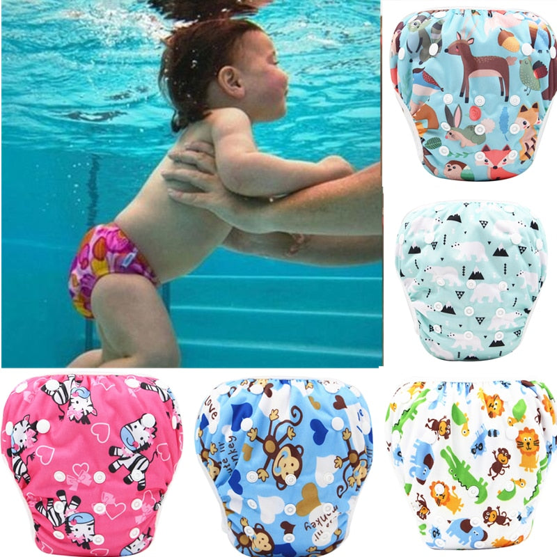 Waterproof Baby Swim Diapers