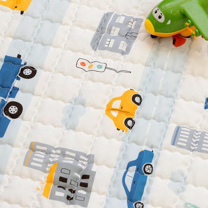 Wheels on the Road Baby Play Mat