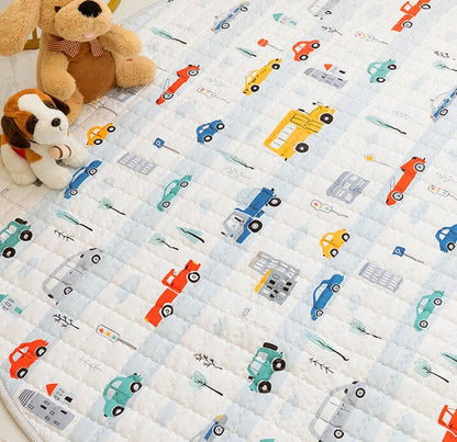 Wheels on the Road Baby Play Mat