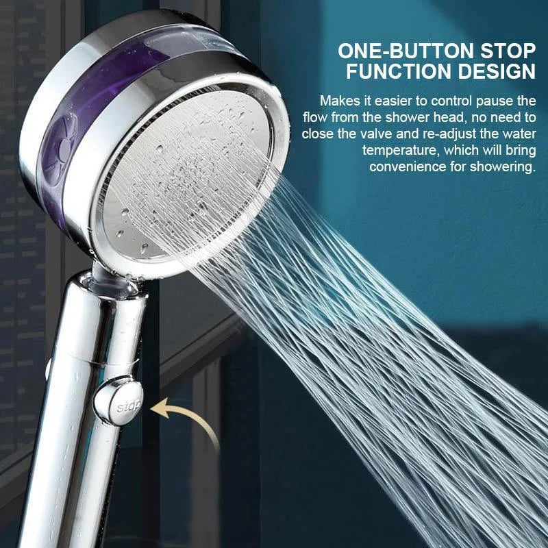 360° Rotatable Power Shower Head